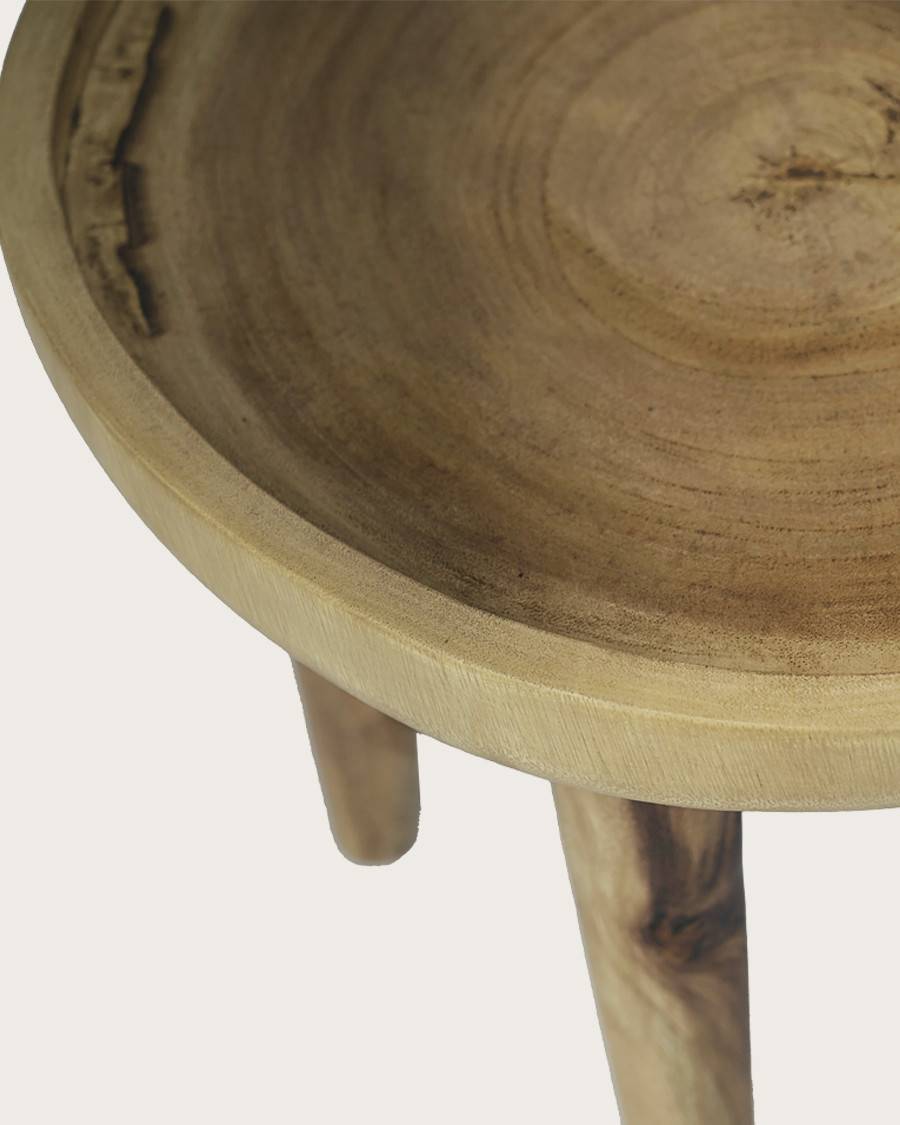 Léothéo - Lot de 2 tables basse en teck massif - UNIQKA - Imagen 5