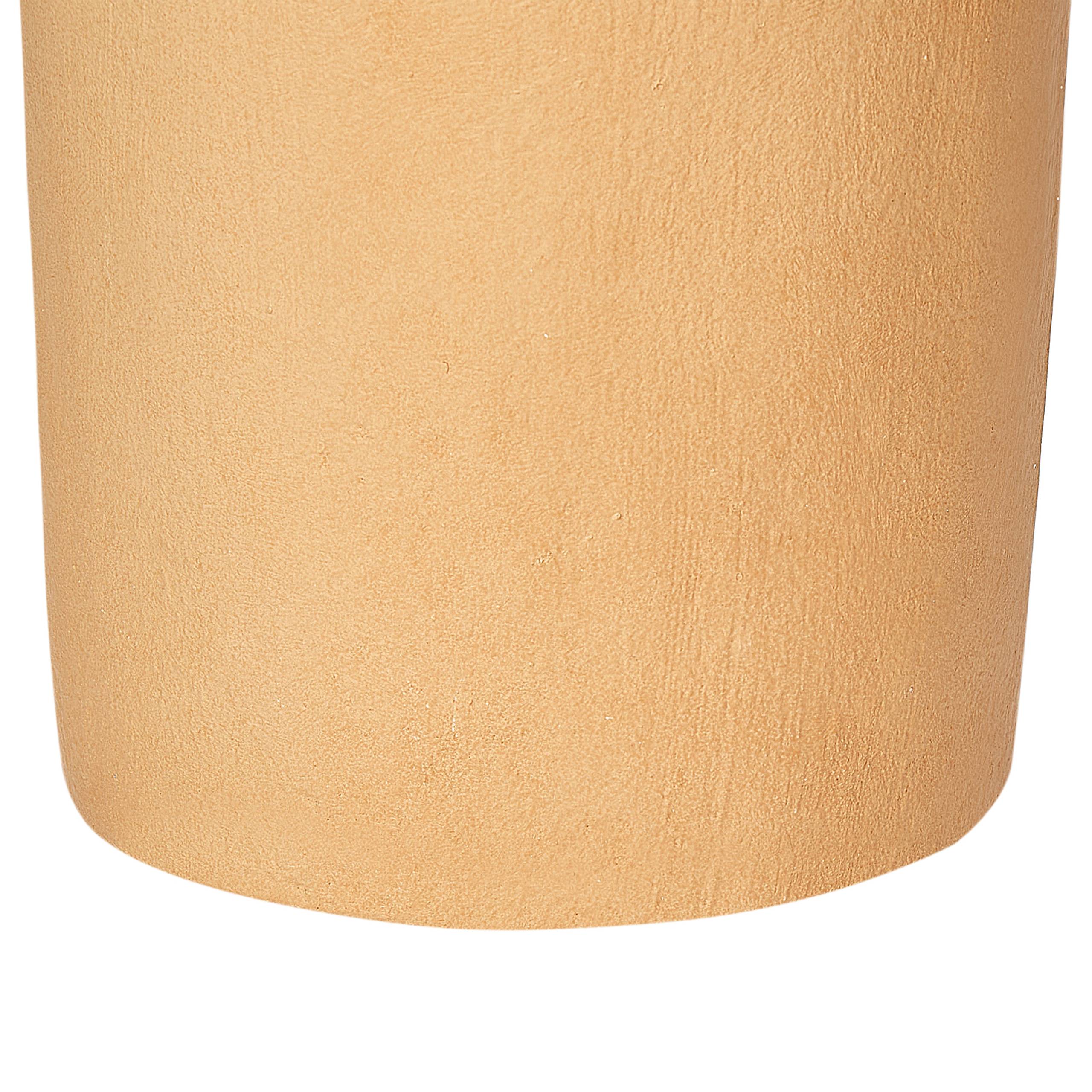 Beliani - Vase décoratif Terre cuite Orange MUAR - 21x21x60- Beliani - Image 6