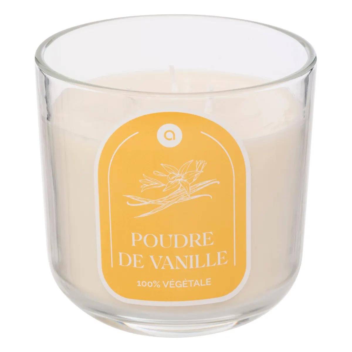 Bougie Parfumée en Verre "Floa" 610g Vanille - Image 1