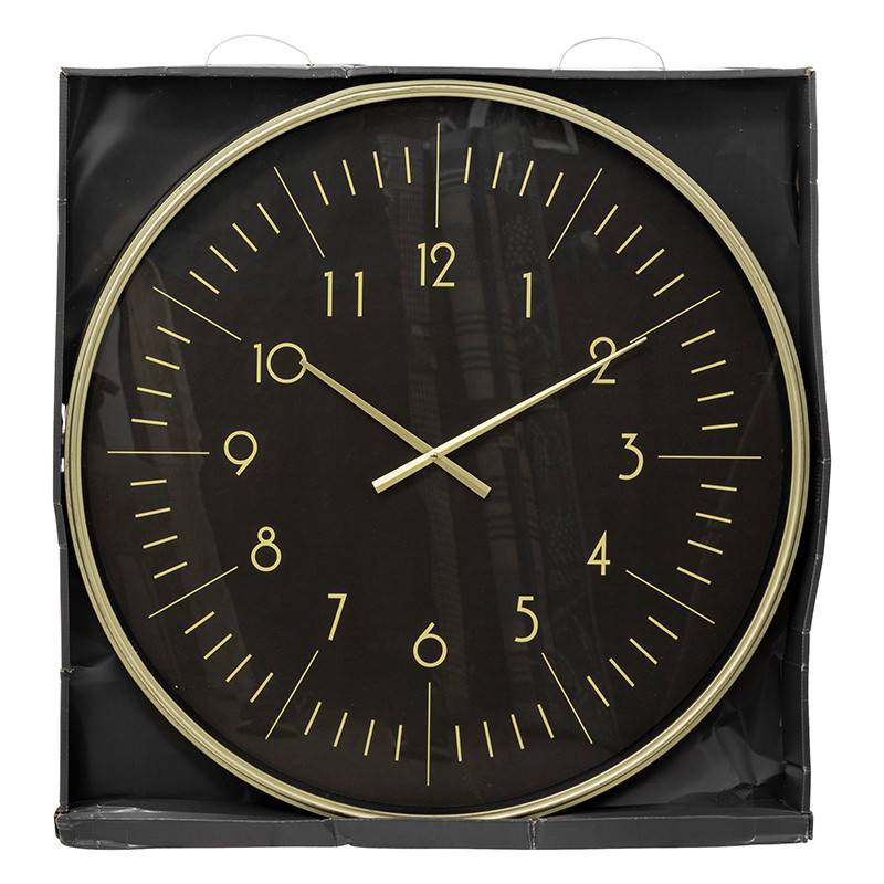 Horloge 75 cm plastique Alfie dorée Atmosphera - Imagen 3