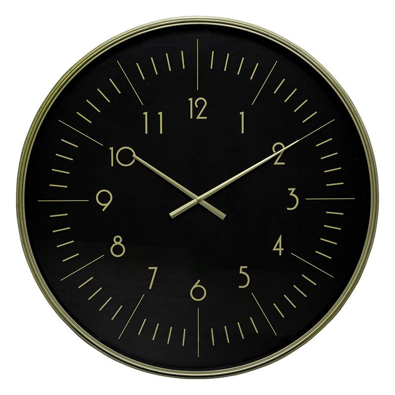 Horloge 75 cm plastique Alfie dorée Atmosphera - Imagen 1