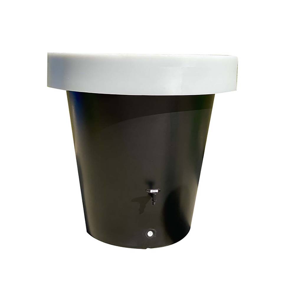 Récupérateur d'eau de pluie 420l lluvia duo + kit complet -plast'up rotomoulage - Imagen 1