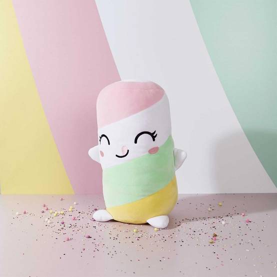 The Concept Factory - Peluche Enfant Chamallow "Kawaii" 40cm Multicolore - Image 3