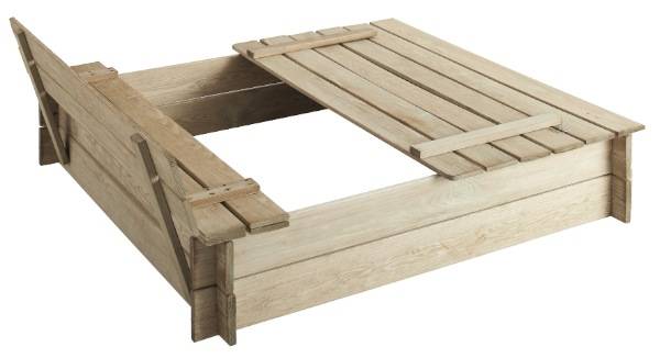 Jardipolys - Bac à sable à bancs intégrés Jardipolys - Imagen 1
