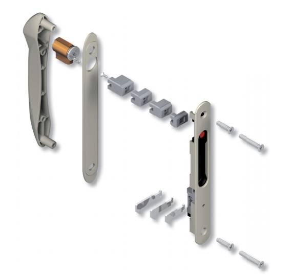 Coquille double Silène 8299 LA CROISÉE DS - Blanc - DS8299-036 - Imagen 3