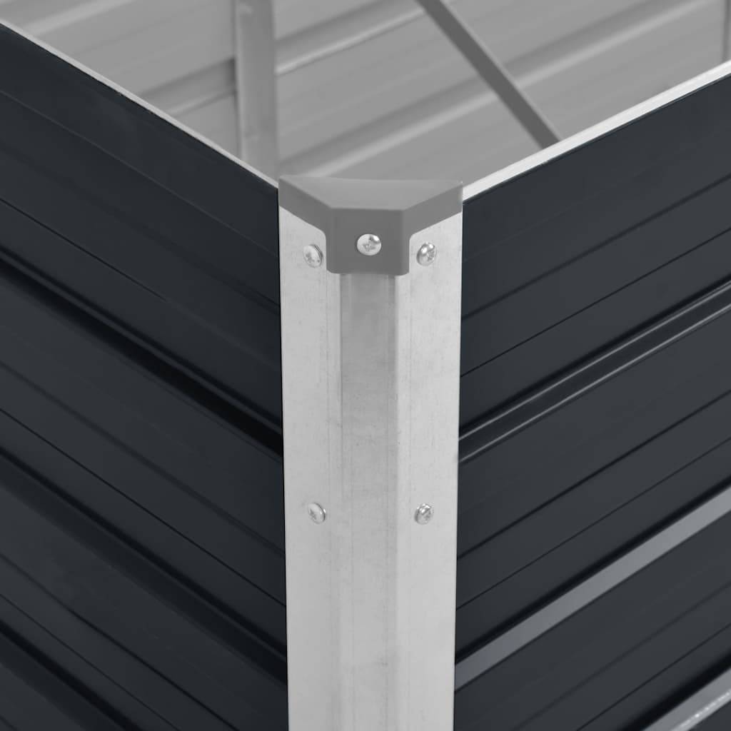 Prolenta Premium - Jardinière acier anthracite  320 x 80 x 77 cm  - Prolenta premium p390.1 - Image 7