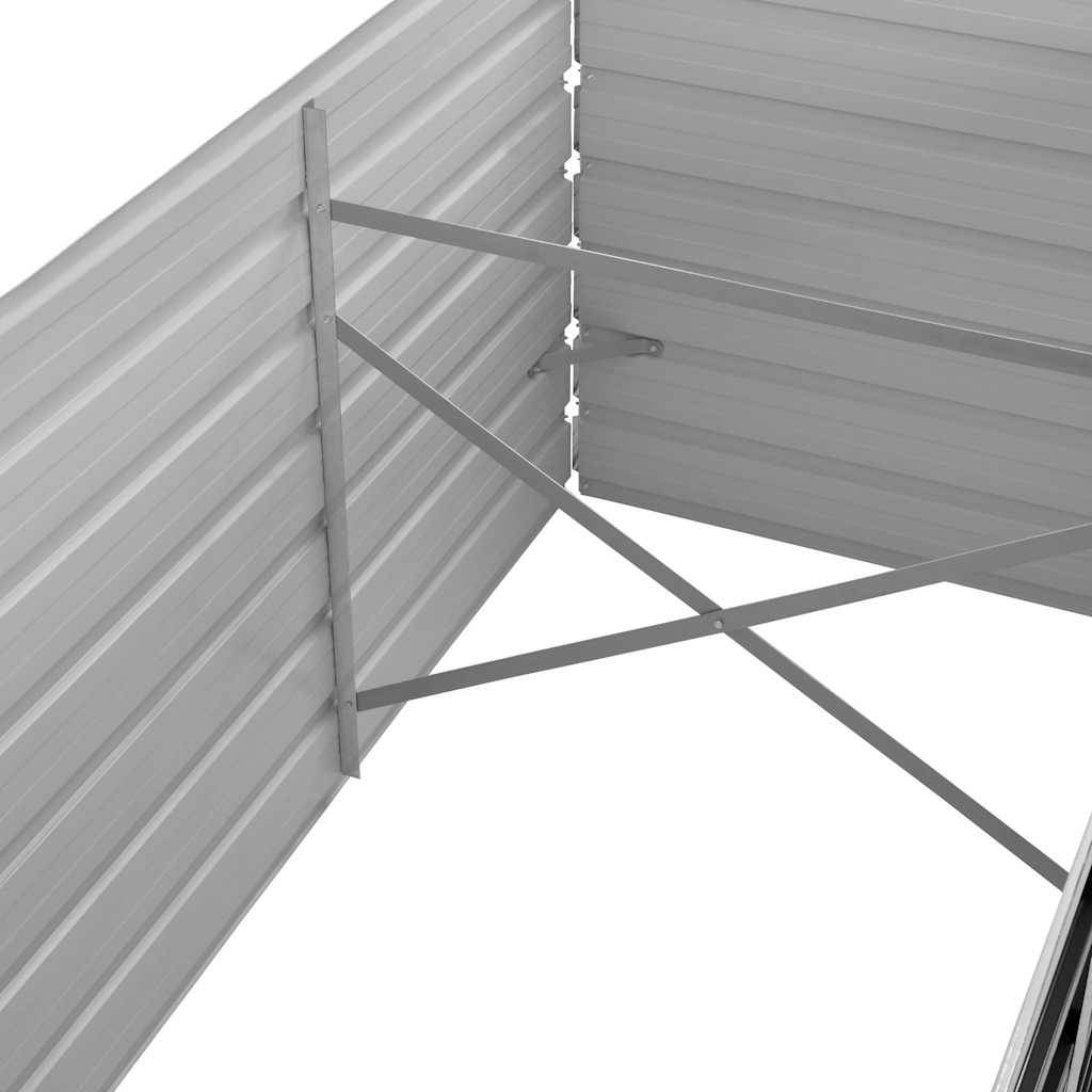 Prolenta Premium - Jardinière acier anthracite 320 x 80 x 77 cm - Prolenta premium p390.1 - Image 6