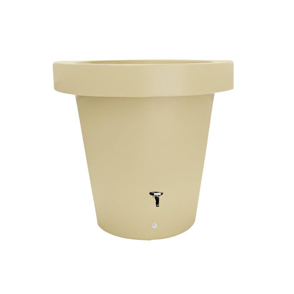 Récupérateur d'eau 2-en-1 420l lluvia + kit complet - plast'up rotomoulage