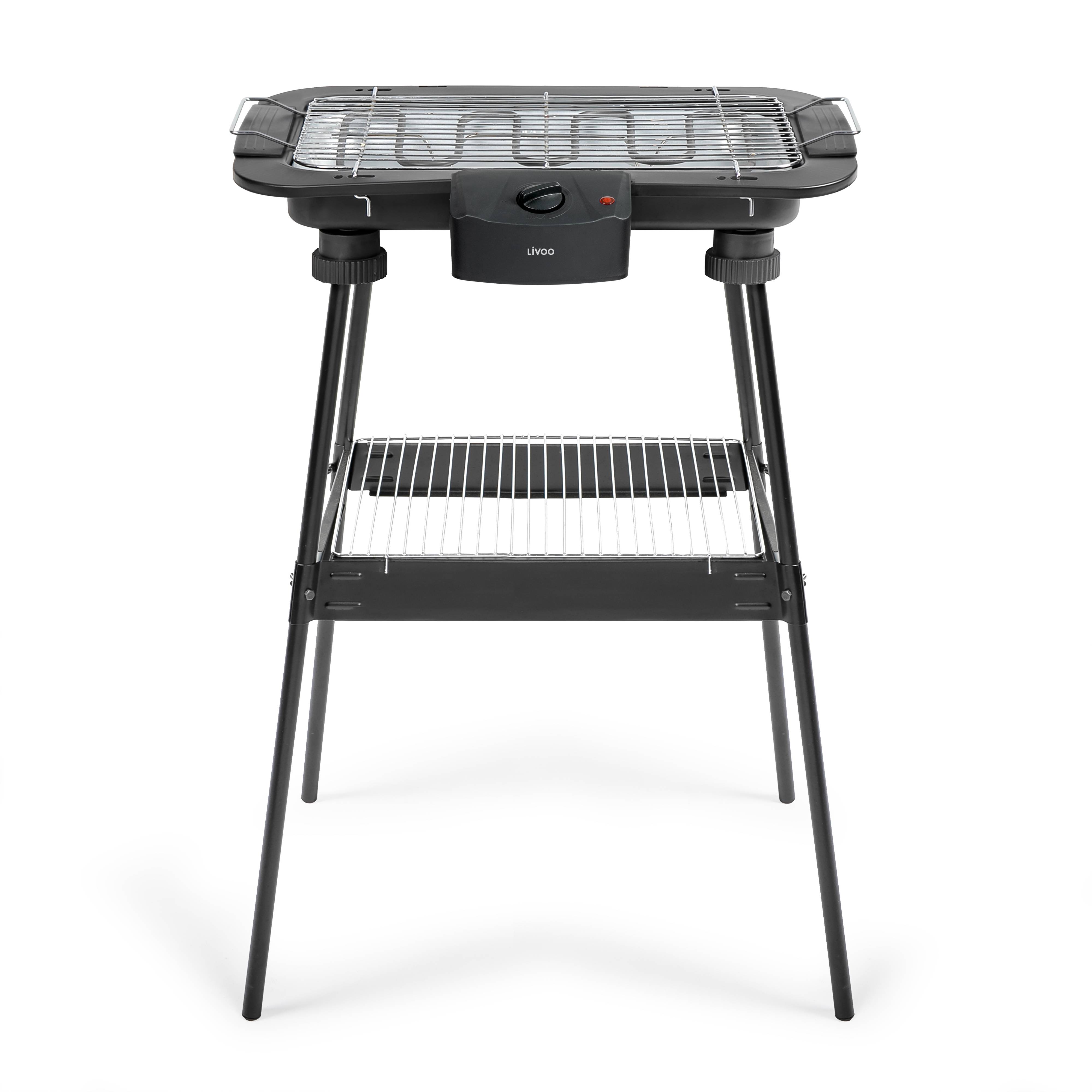 Livoo - Barbecue électrique sur pieds 2200w noir DOM506 Livoo