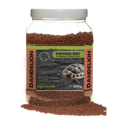 Komodo - Alimento completo para tortugas Komodo con diente de león 680 g - KOMODO
