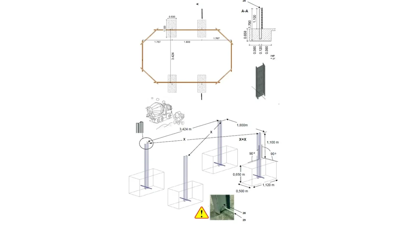 Altanka - Piscine en bois 5,86x3,86 - H.1,20 m - avec filtration - BAS747OSPI - Imagen 7