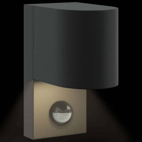 Applique murale extérieure - Lampe murale extérieure Noir 12 x 7 x 15 cm g253 - Image 9