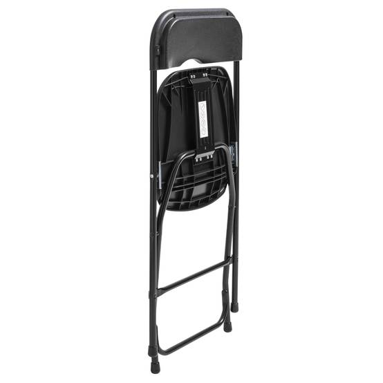 Oviala - Ensemble table et chaises pliantes noir REKKEM - Oviala - Imagen 6
