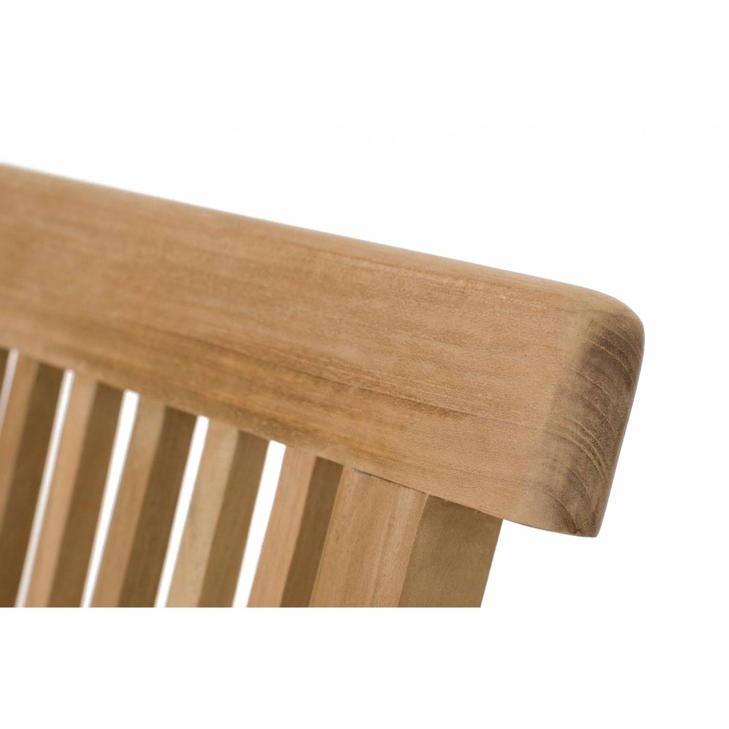 Salon de jardin Teck massif 10-12 personnes - Table ovale + 10 chaises KAJANG - Image 5
