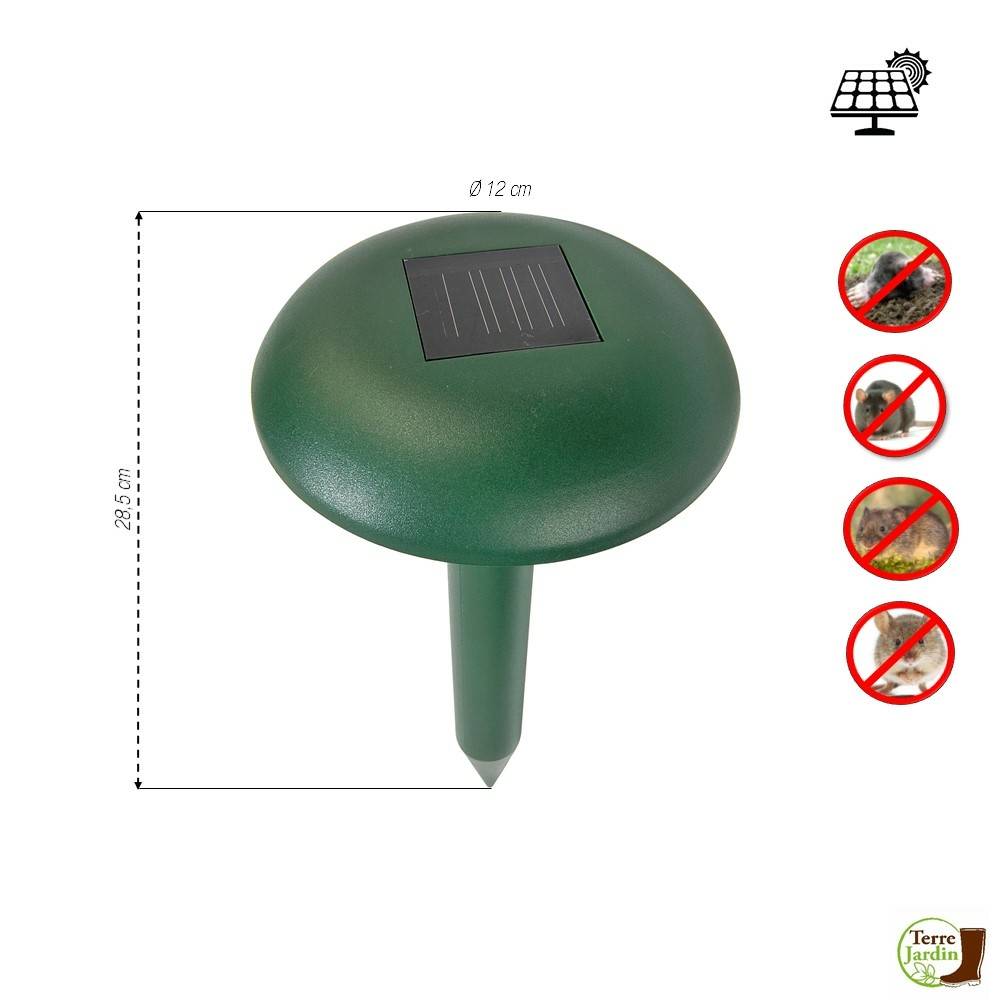Chasse taupe solaire - X2 - Image 3