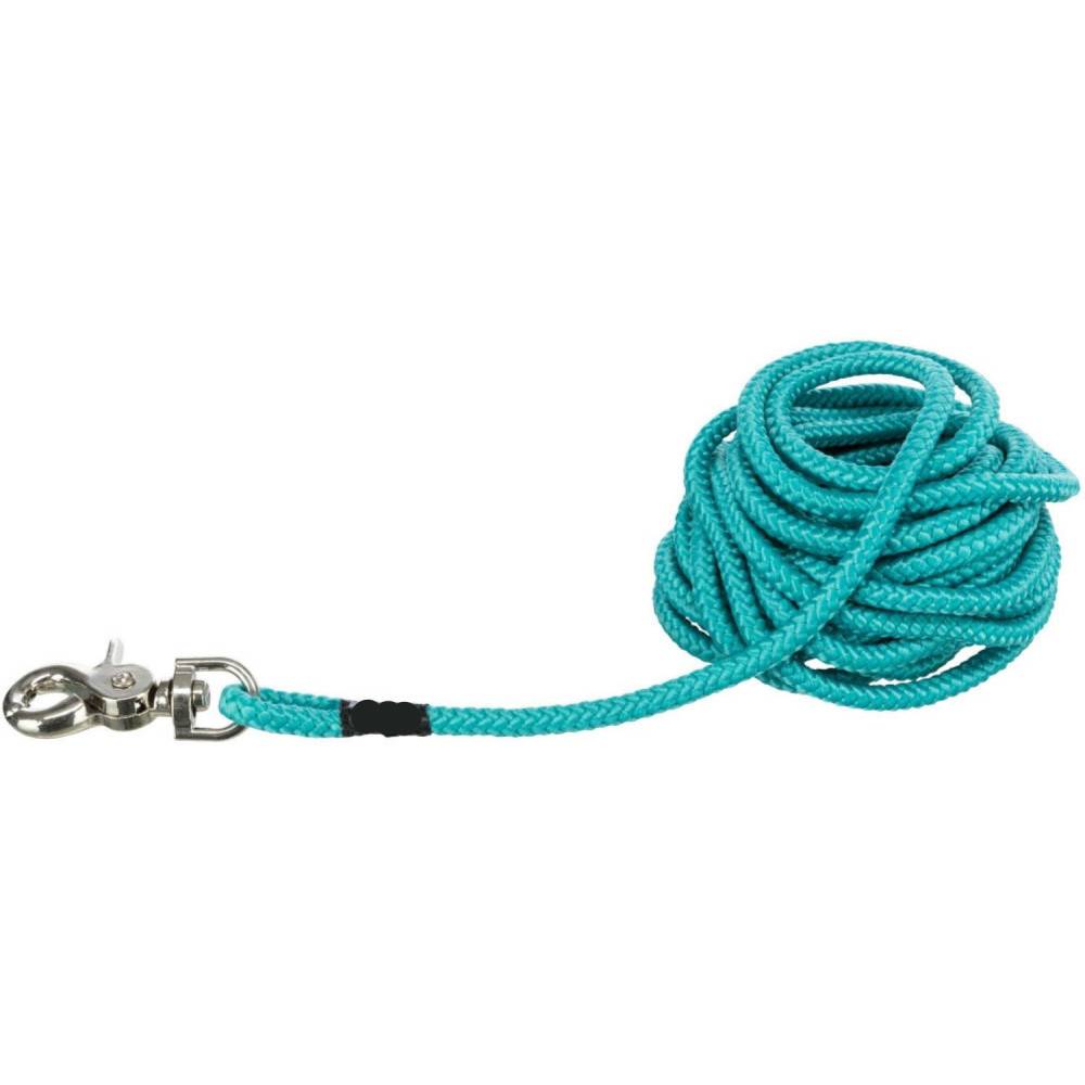 Trixie - Trixie - Laisse à pister, ø 6 mm x 5 M verte ronde sans dragonne,pour chien. - Imagen 1