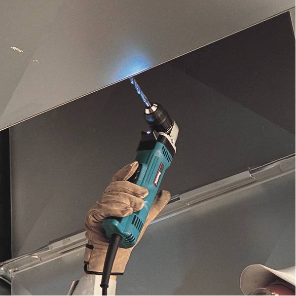 Makita - Perceuse visseuse d'angle MAKITA 450W Ø1.5 à 10 mm auto-serrant - DA3011F - Imagen 2