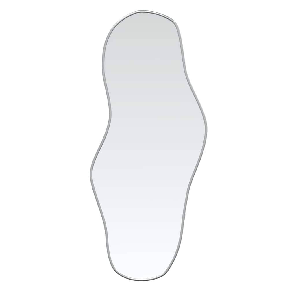 Maison Chic - Miroir mural Argenté 90x40 cm Maison Chic - Image 1