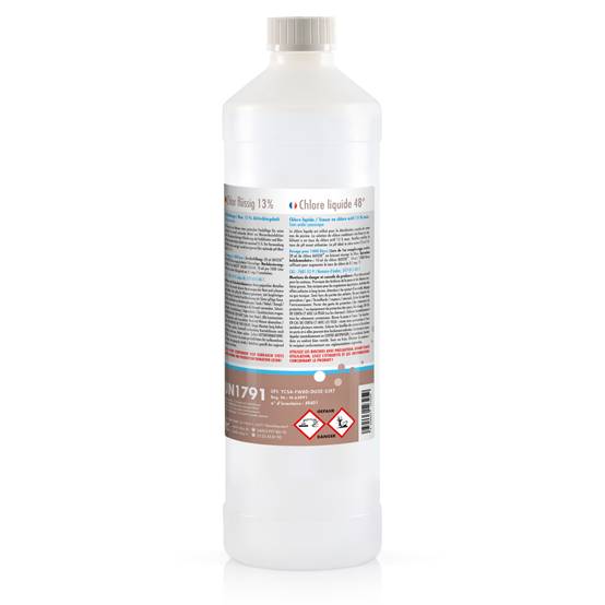 chlore liquide BAYZID® SPA pour spas et pataugeoires en bouteille de 1 KG x 2 - Image 5