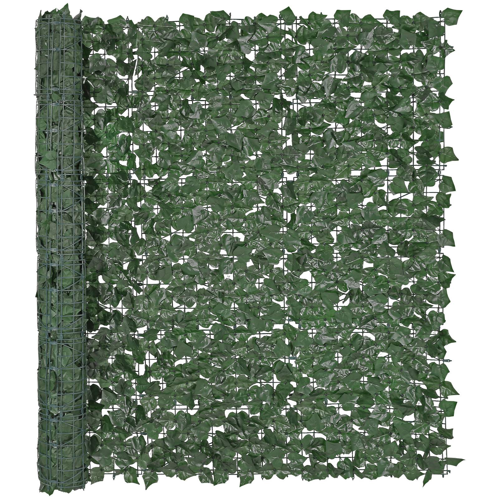 VEVOR Haie artificielle 150x249 cm, brise-vue lierre, tissu maille renforcé. Pour jardin, balcon, terrasse.