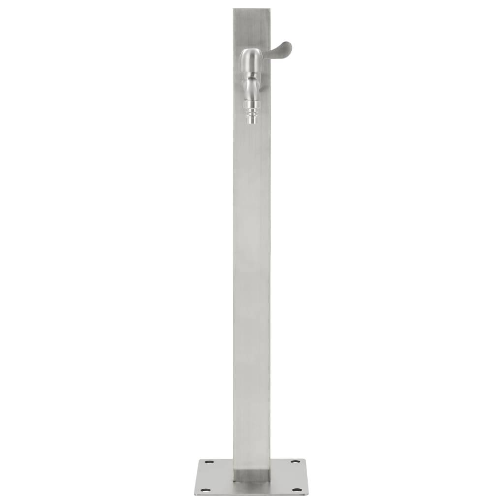 PANGIVO - Colonne à eau acier inoxydable argenté 15 x 15 x 65 cm, poids:2.86kg - PANGIVO - Image 4