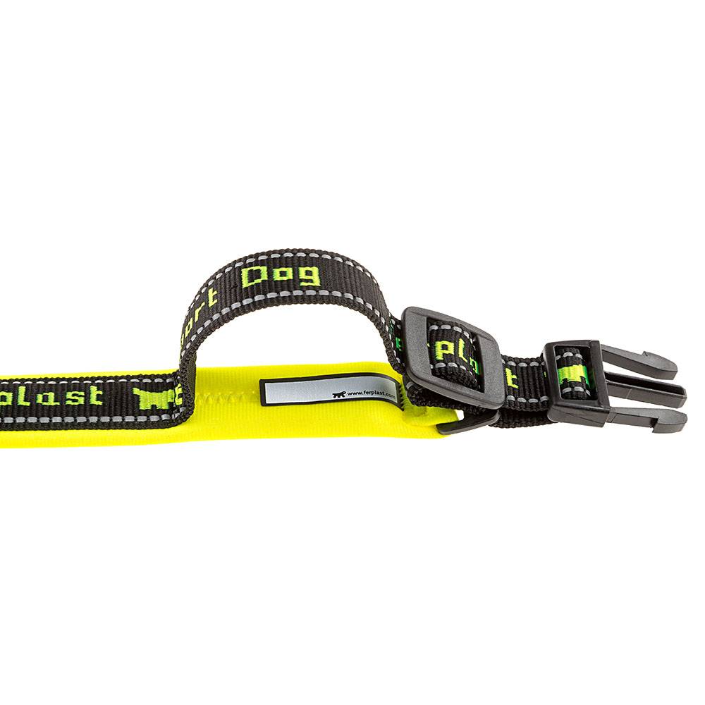 Ferplast - Ferplast Collier Chien SPORT DOG, Collier pour Chien de Taille Grande, Rembourrage Doux, Coutures réfléchissantes, Étiquette pour le nom de l'animal, - Imagen 4