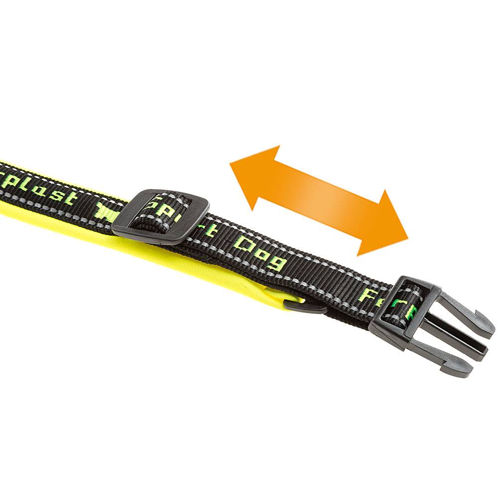 Ferplast - Ferplast Collier Chien SPORT DOG, Collier pour Chien de Taille Grande, Rembourrage Doux, Coutures réfléchissantes, Étiquette pour le nom de l'animal, - Imagen 5