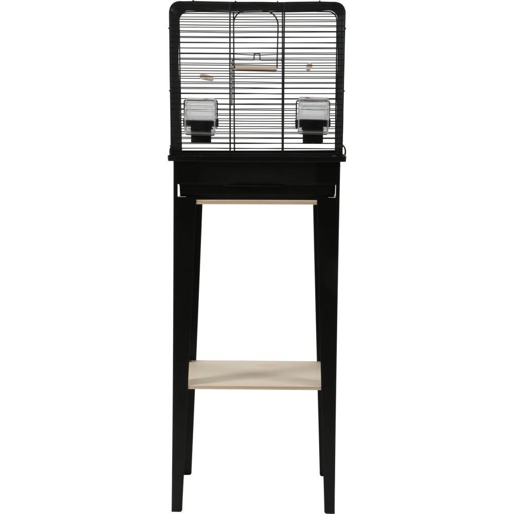 Zolux - zolux - Cage et meuble CHIC LOFT taille S 38 x 24,5 x hauteur 113cm couleur noir - Imagen 2