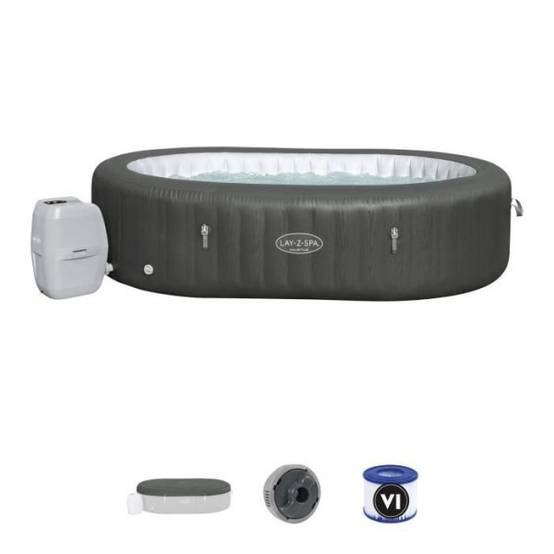 Bestway - Spa gonflable BESTWAY - Lay-Z-Spa Mauritius - Avec Wifi - Airjet 180 Airjets - 270 x 180 x 71 cm - 5 a 7 places - Rectangulaire - Image 1