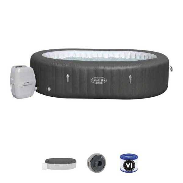 Bestway - Spa gonflable BESTWAY - Lay-Z-Spa Mauritius - Avec Wifi - Airjet 180 Airjets - 270 x 180 x 71 cm - 5 a 7 places - Rectangulaire