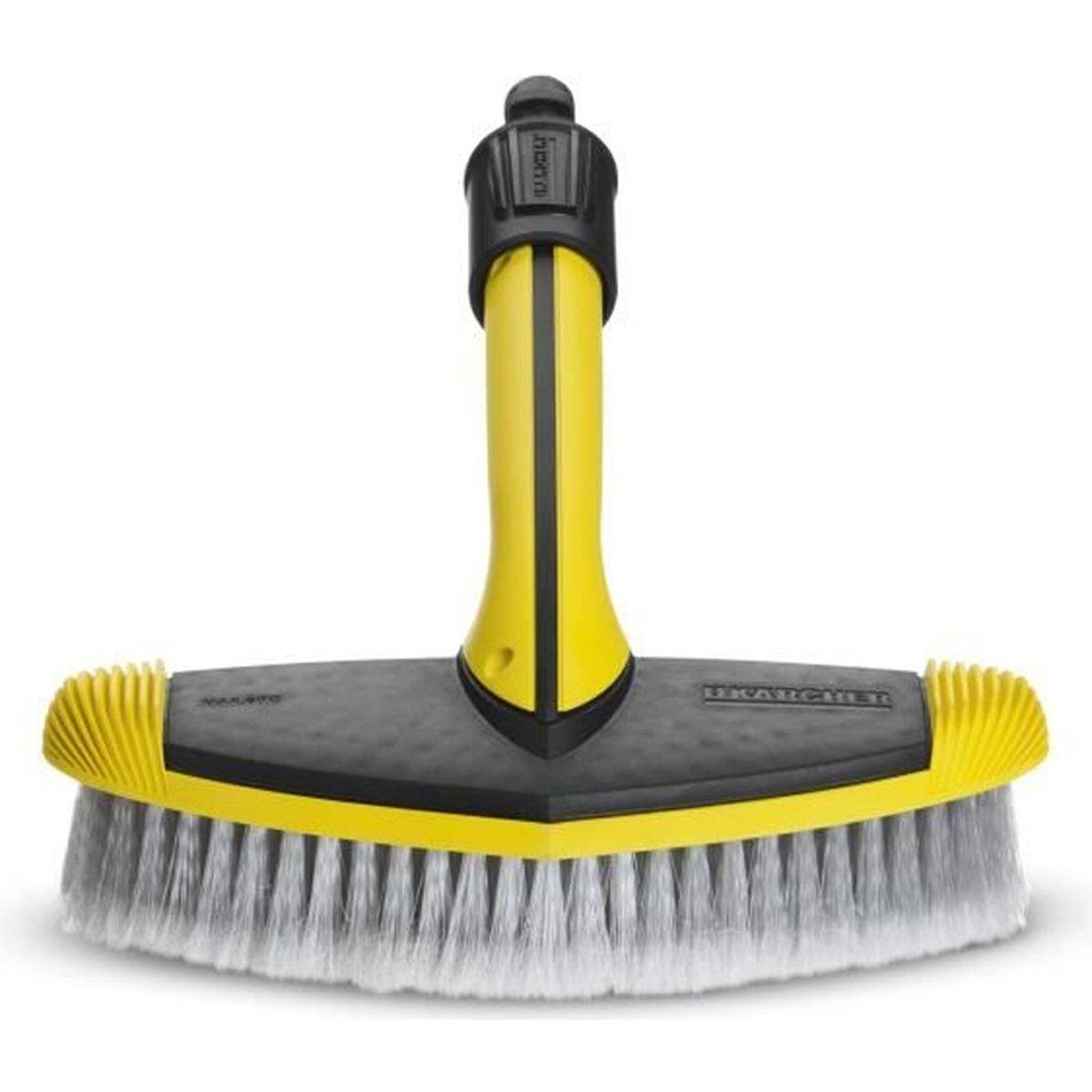 Brosse de lavage triangulaire pour nettoyeur haute pression 248 mm, application détergent - Kärcher