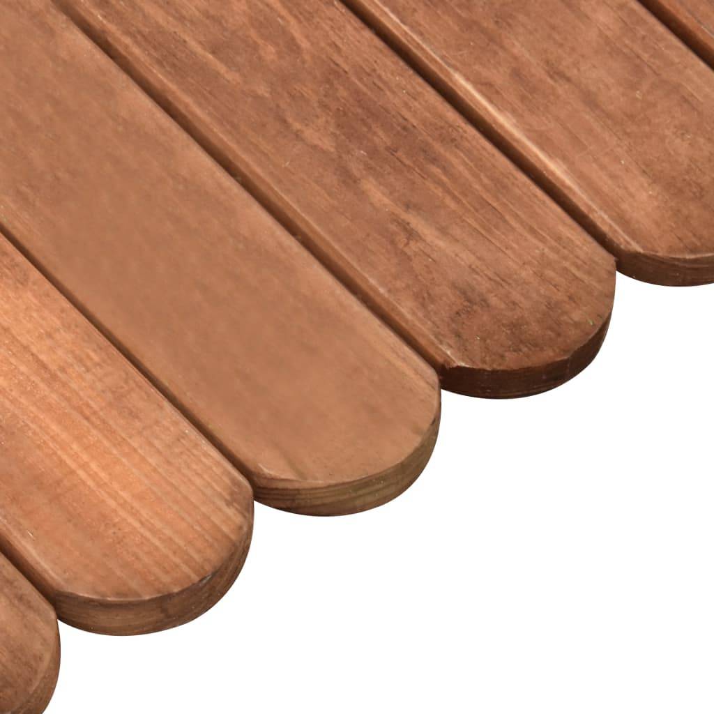 Rouleaux de bordure bois de pin naturel 120 x 1.5 x 20 cm, Poids:10.2kg - PANGIVO - Image 5