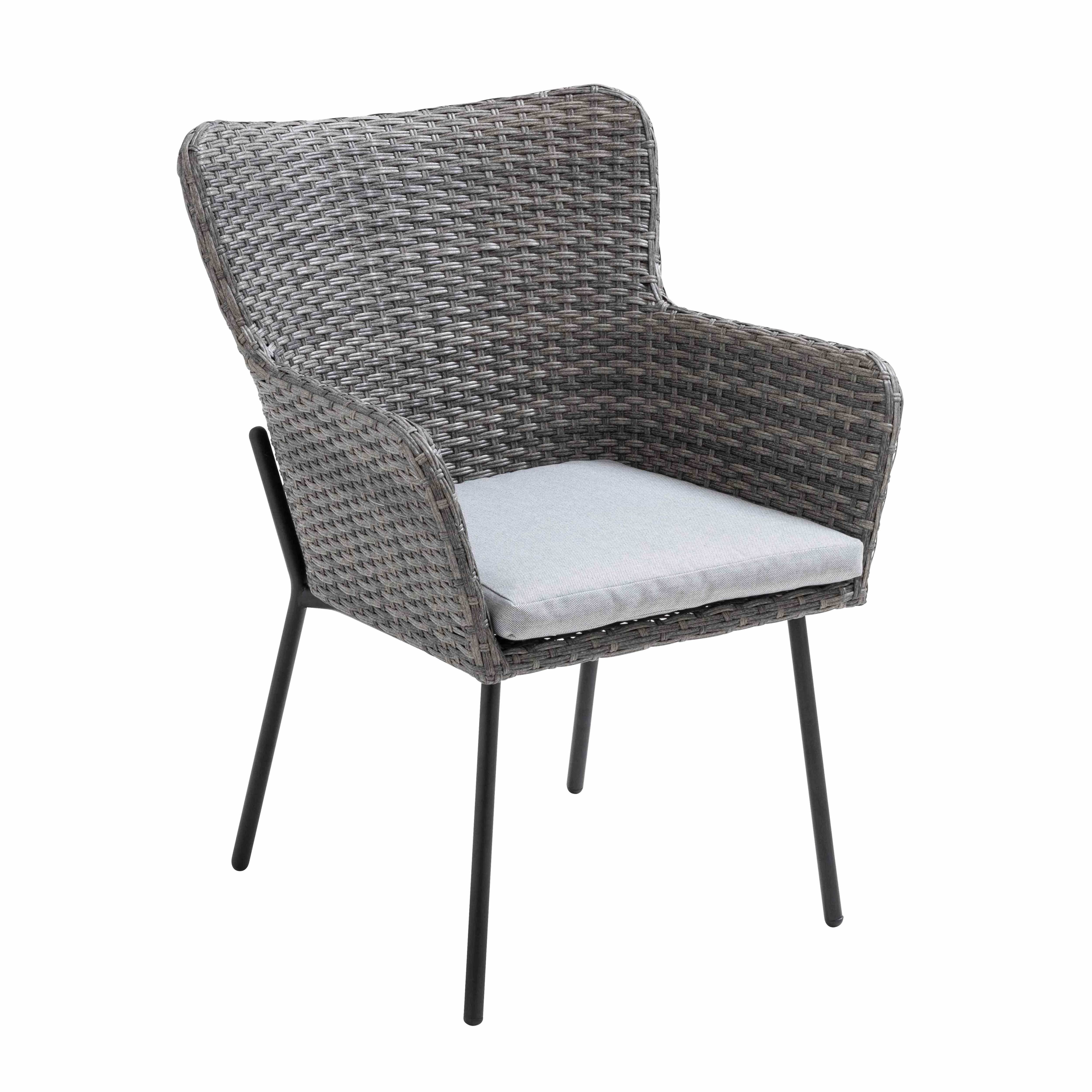 Oviala - Ensemble table de terrasse et 6 chaises avec accoudoirs en résine Palavas - Oviala - Imagen 5