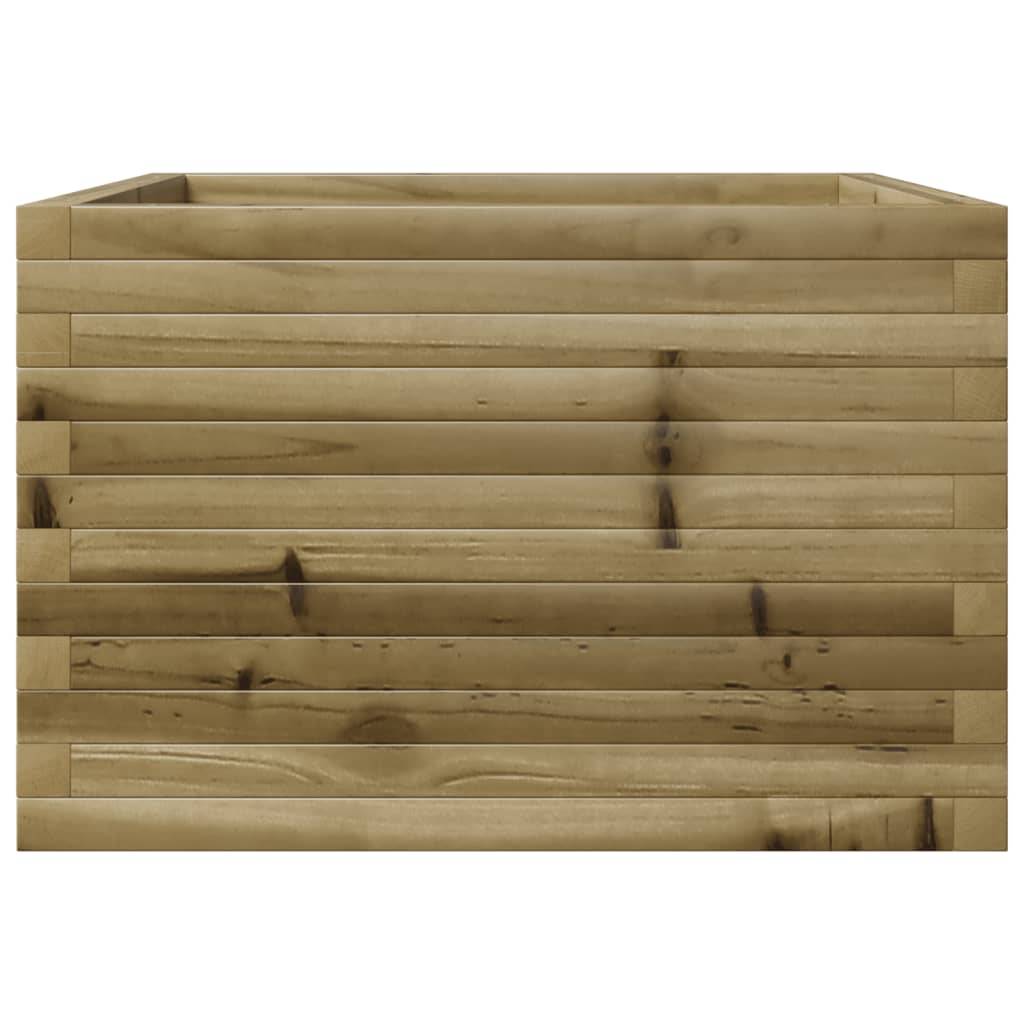 Maison Chic - Jardinière, Bac à fleurs, Pot de fleurs 70x70x45,5 cm bois de pin imprégné - Imagen 6