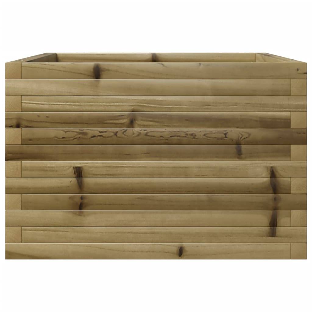 Maison Chic - Jardinière, Bac à fleurs, Pot de fleurs 70x70x45,5 cm bois de pin imprégné - Imagen 5