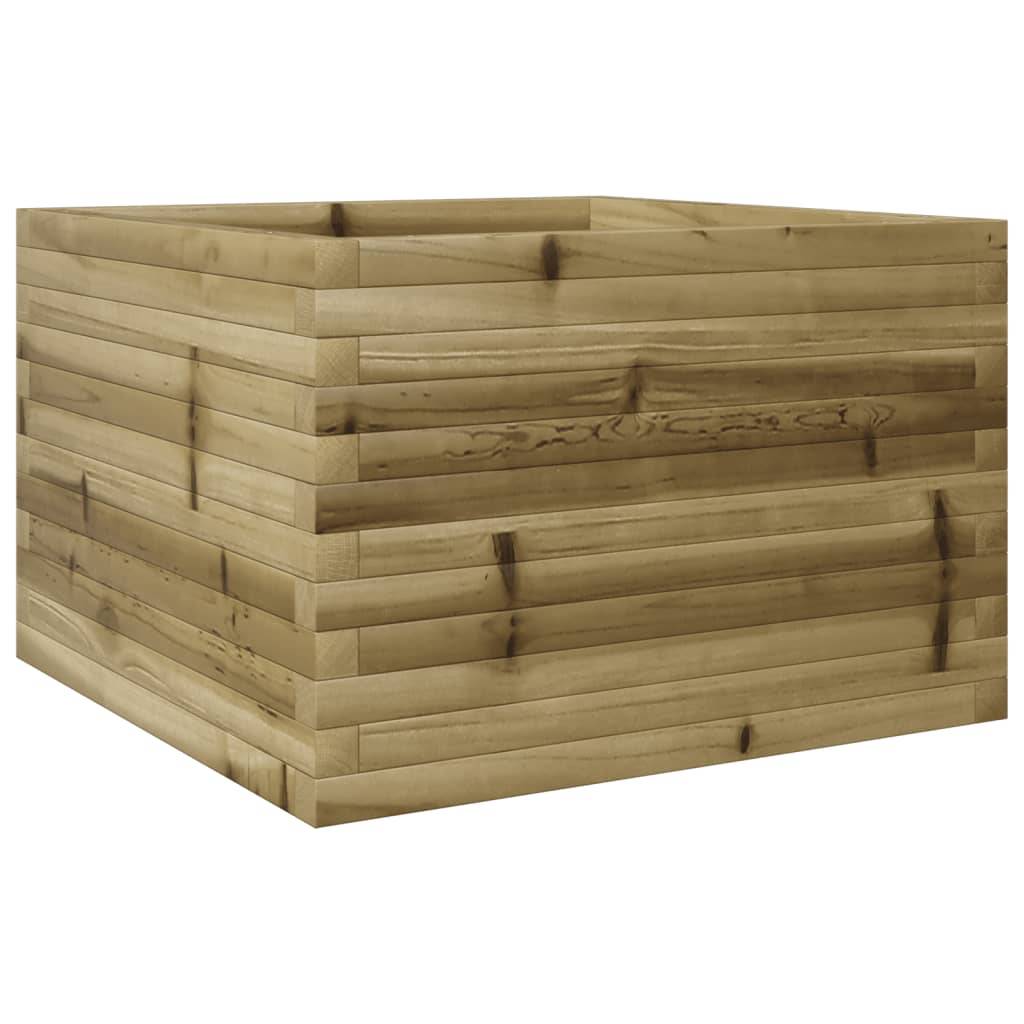 Maison Chic - Jardinière, Bac à fleurs, Pot de fleurs 70x70x45,5 cm bois de pin imprégné - Imagen 1