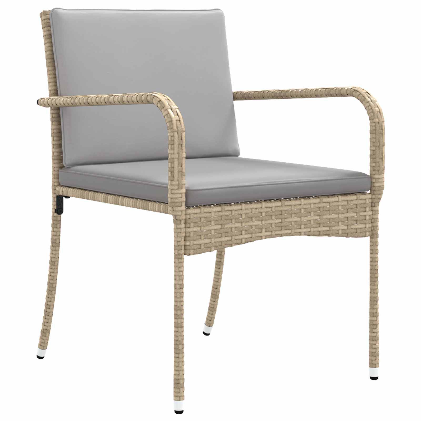 Vidaxl - Ensemble de jardin-Salons de jardin Beige polyrotin 944531 - Image 5