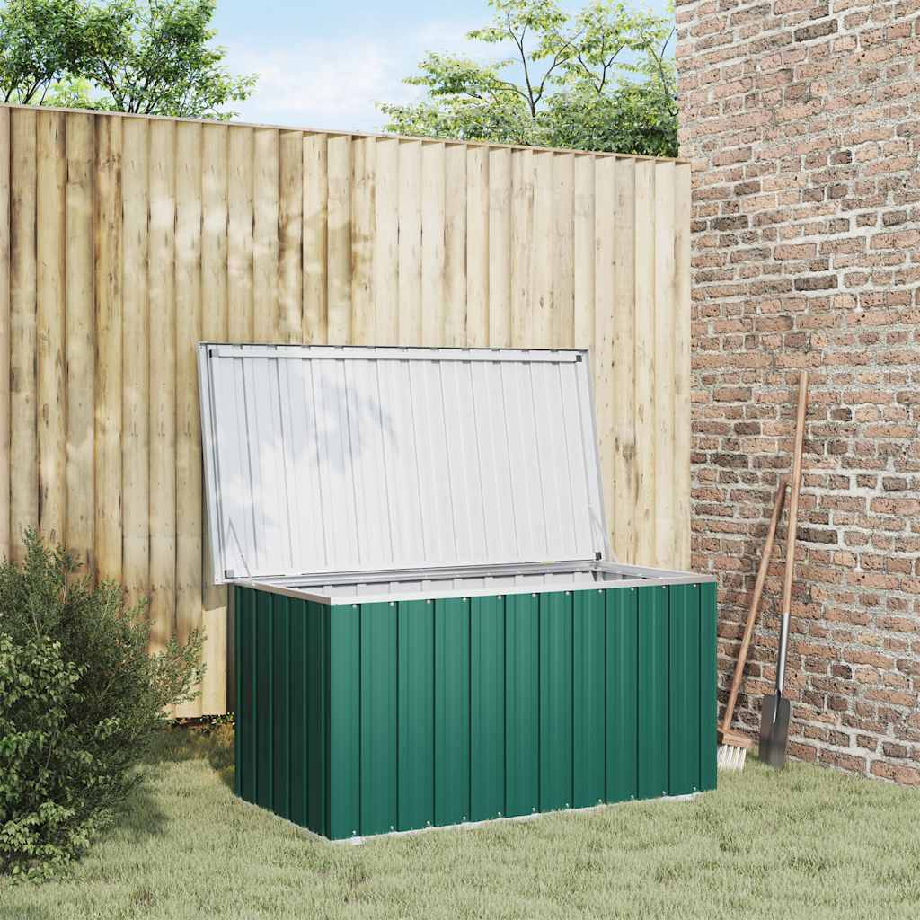 PANGIVO - Coffre de rangement acier galvanisé vert 129 x 67 x 65 cm - PANGIVO - Image 1