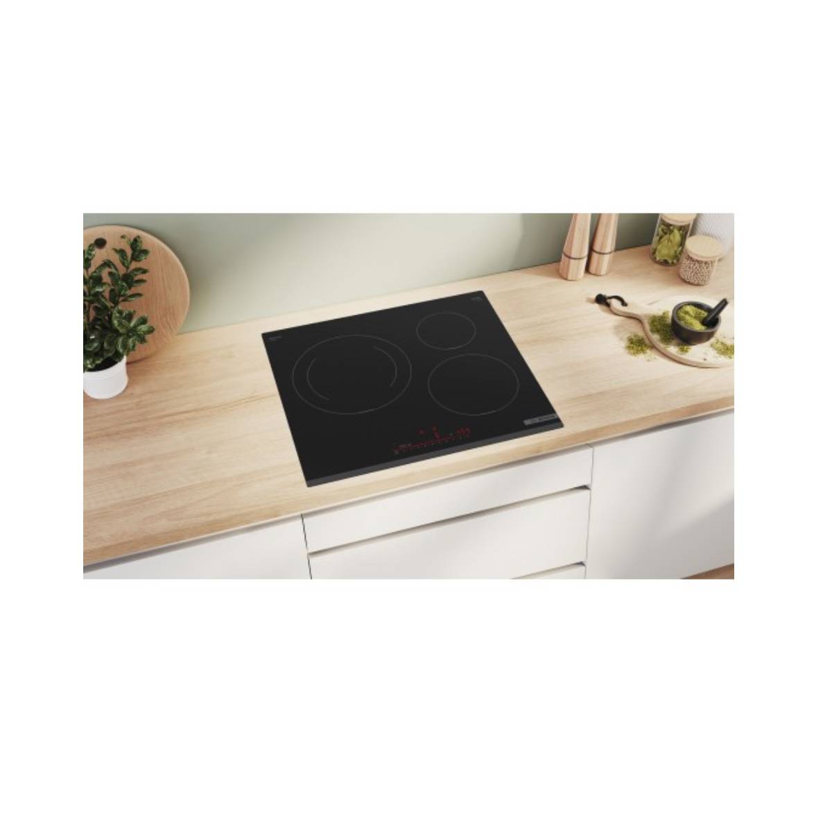 Bosch - Table de cuisson induction 60cm 3 feux 7400w noir PIJ631HB1E Bosch - Image 4