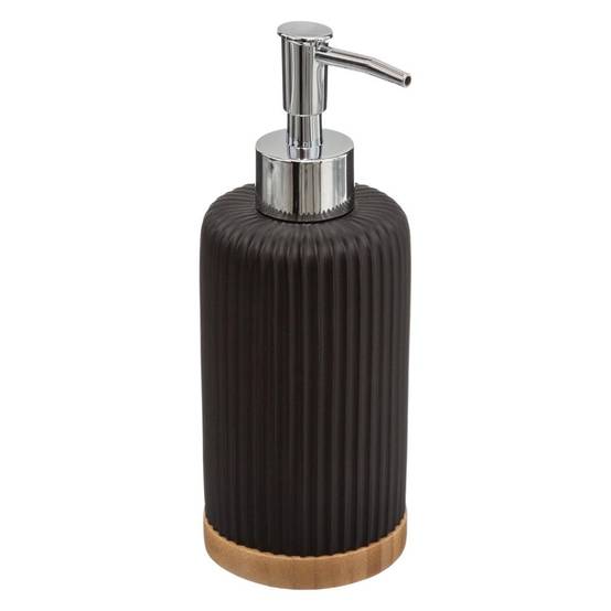 Distributeur de Savon "Natureo" 19cm Charbon - Image 2