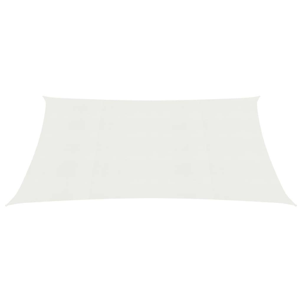 Helloshop26 - Voile toile d'ombrage parasol 160 g/m² blanc 3 x 4 m PEHD - Imagen 2