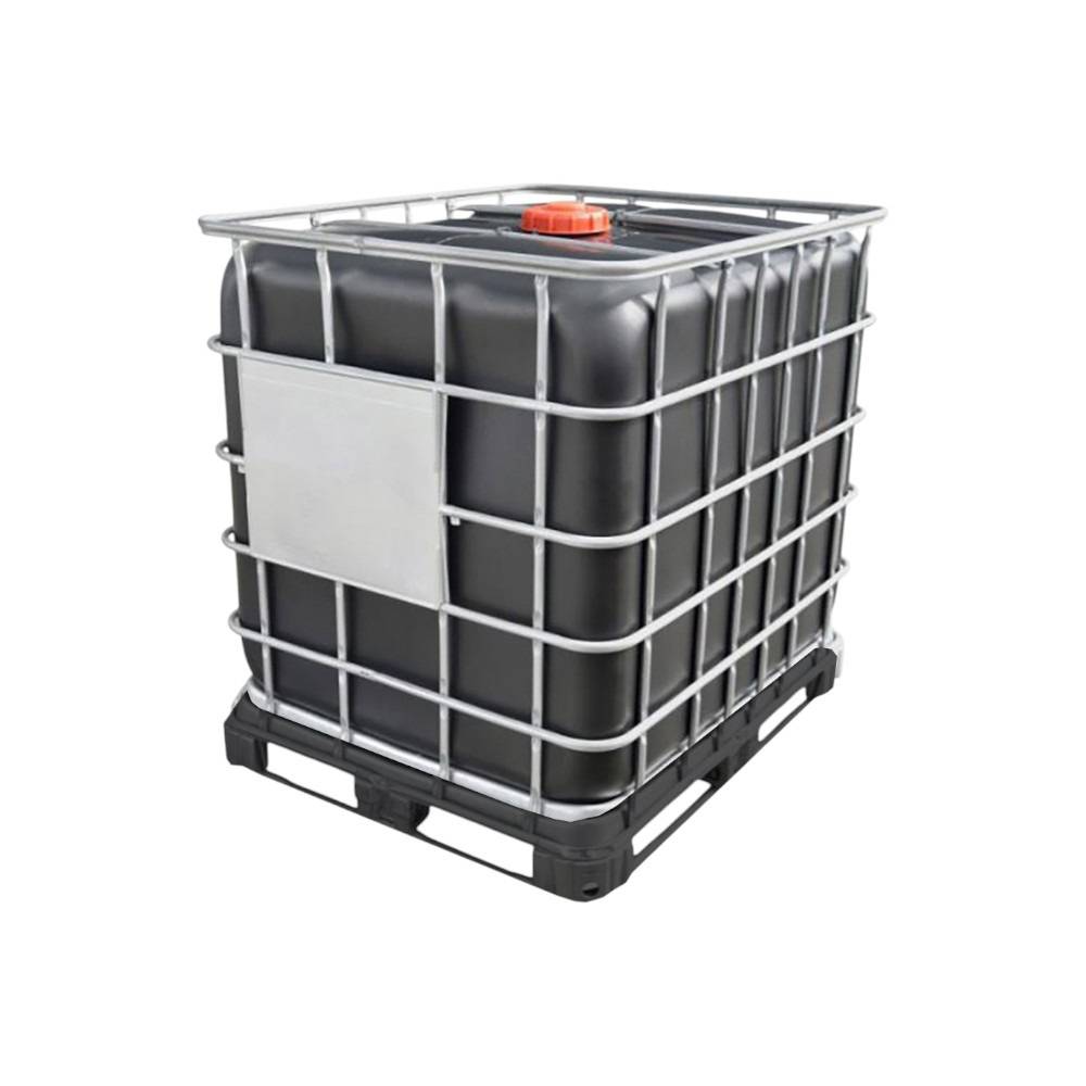 Plast'Up Rotomoulage - Cuve de stockage 1000l ibc poche rénovée grillage opaque noire - Imagen 1