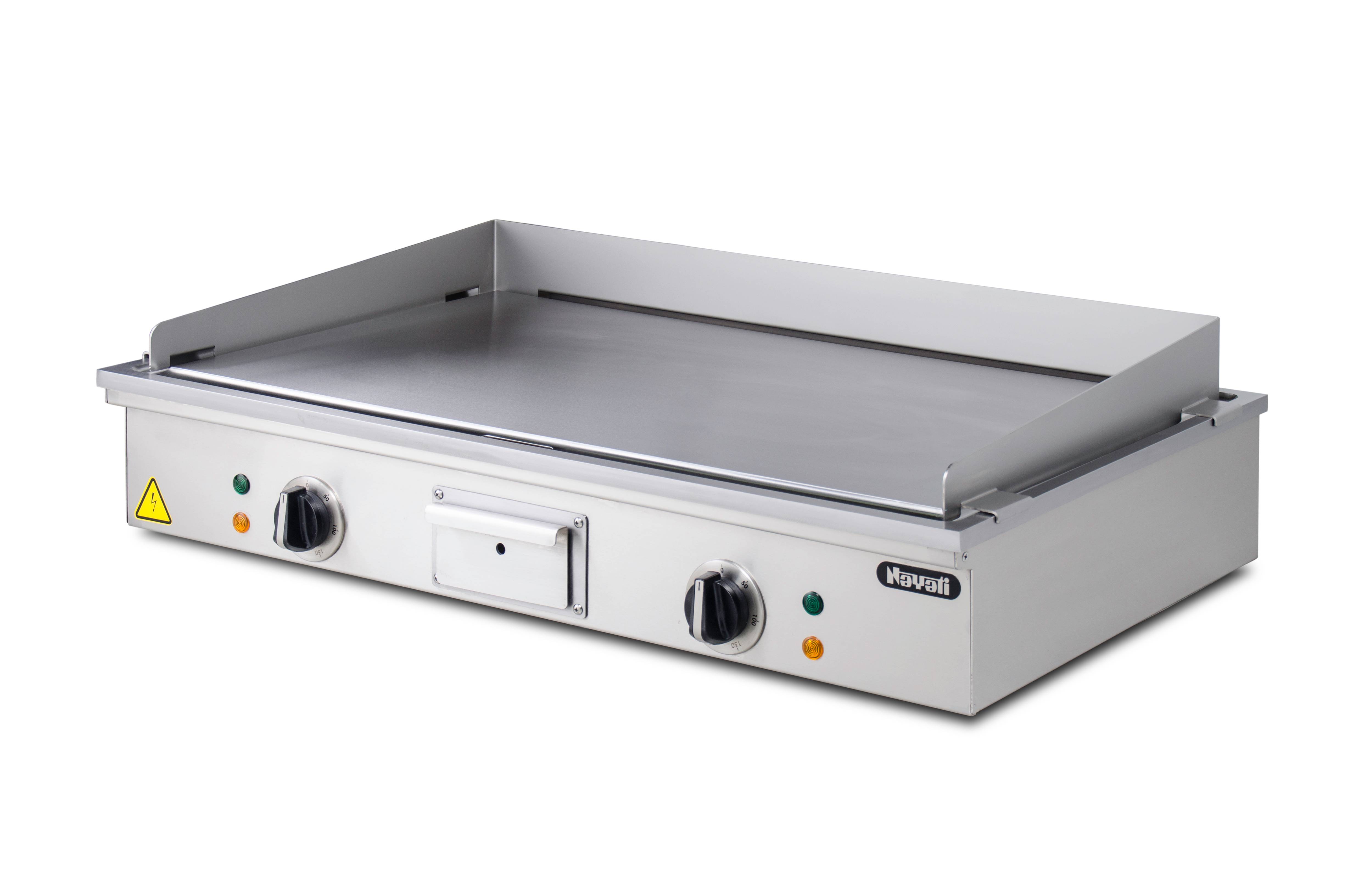 TEPPAN YAKI ELECTRIQUE DE TABLE - ACIER INOX 420 - NAYATI -