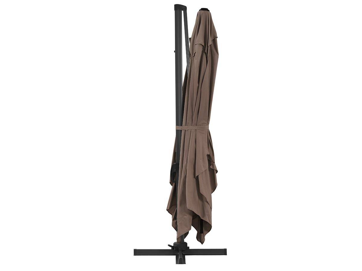 Habitat Et Jardin - Parasol De Jardin Déporté En Aluminium "sun 4" - 3 X 4 M - Taupe -habitat Et Jardin - Imagen 3