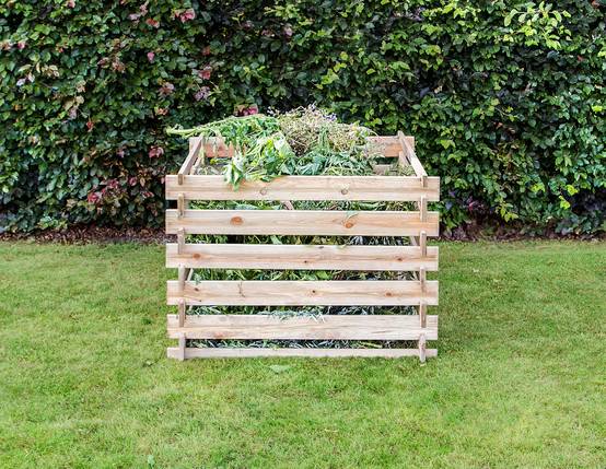 Composteur bois pin imprégné montage rapide - PRACTO GARDEN - Image 3