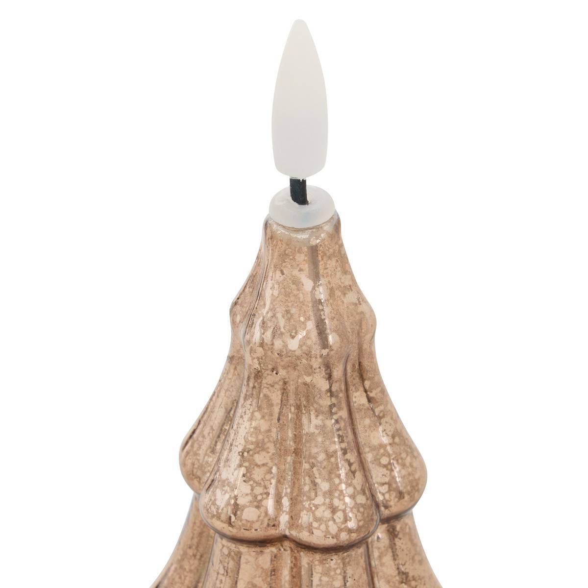 Feeric Christmas - Bougie LED en verre sapin H. 23 cm - Feeric Lights & Christmas - Image 3