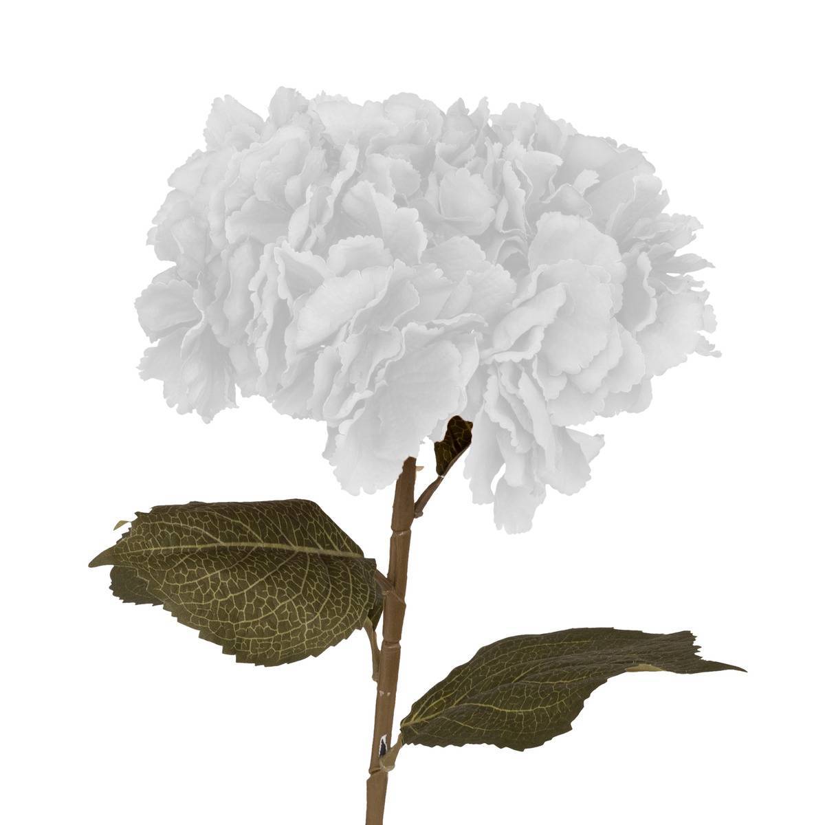 Atmosphera - Tige d'hortensia artificiel blanc H83cm - Atmosphera Créateur d'intérieur - Image 2
