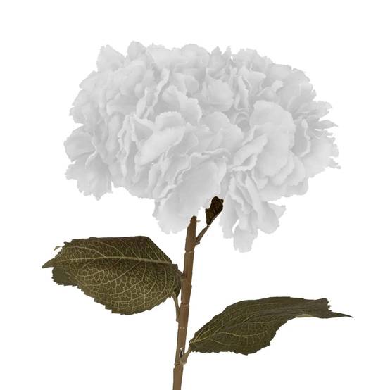 Fleur Artificielle "Hortensia" 83cm Blanc - Image 2