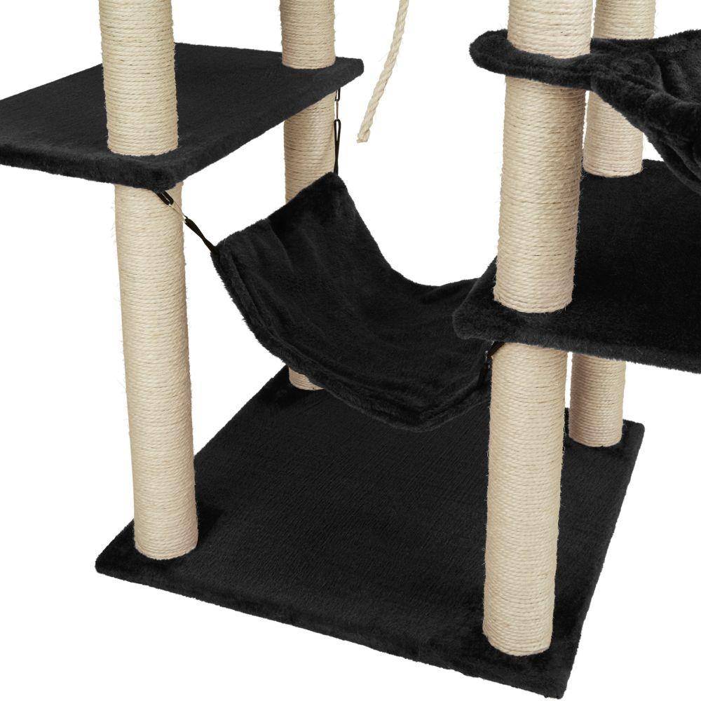 Helloshop26 - Arbre à chat 165 cm noir - Image 2