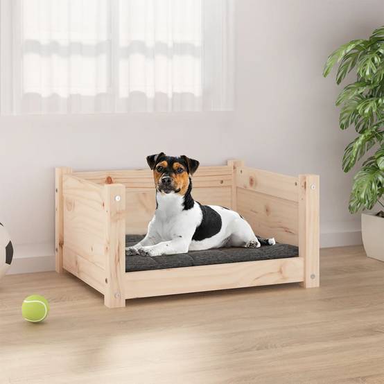 PANGIVO - Panier pour chien bois de pin naturel 55.5 x 45.5 x 28 cm - PANGIVO - Image 1